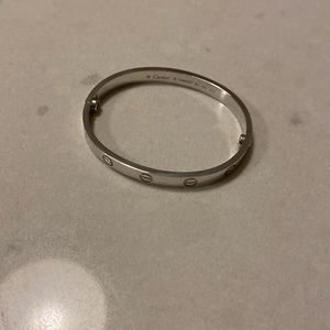 Cartier LOVE size 16, Au750